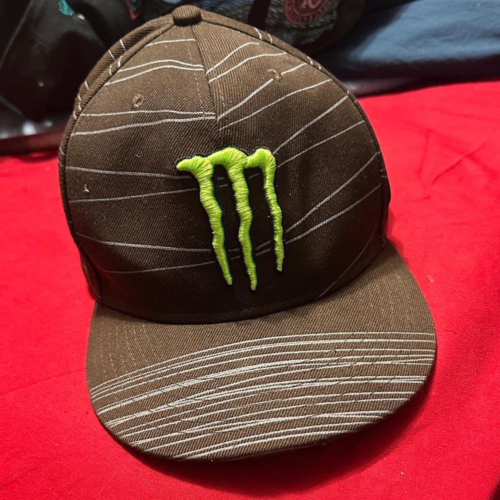 Brown Monster Energy Cap